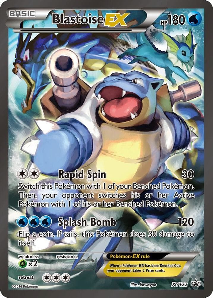 Blastoise EX XY122