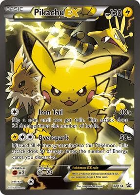 Pikachu EX XY124