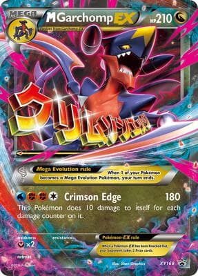 M Garchomp EX XY168