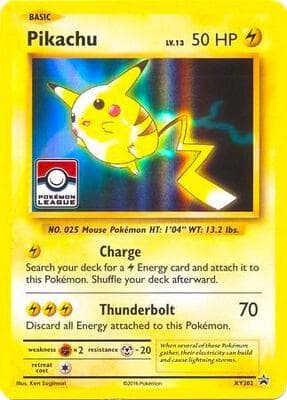 Pikachu XY202 Pokemon League