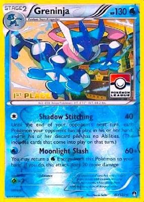 Greninja 40 122 Pokemon League 1st Place