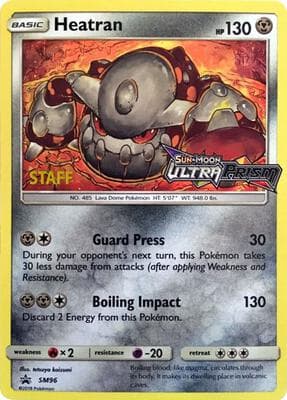 Heatran SM96 Prerelease Staff