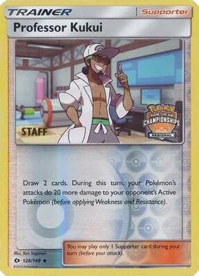 Professor Kukui 128 149 Regional Championships Staff