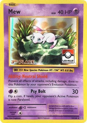 Mew 53 108 League Challenge 3rd Place