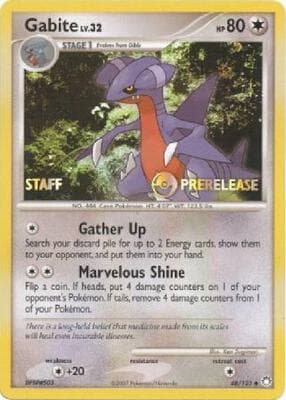 Gabite 48 123 Prerelease Staff