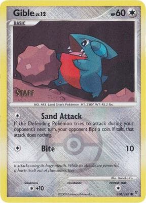 Gible 106 147 Championship Promo Staff