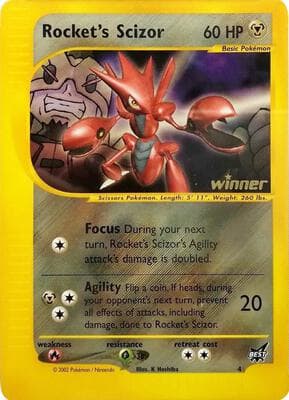Rockets Scizor 4 Winner