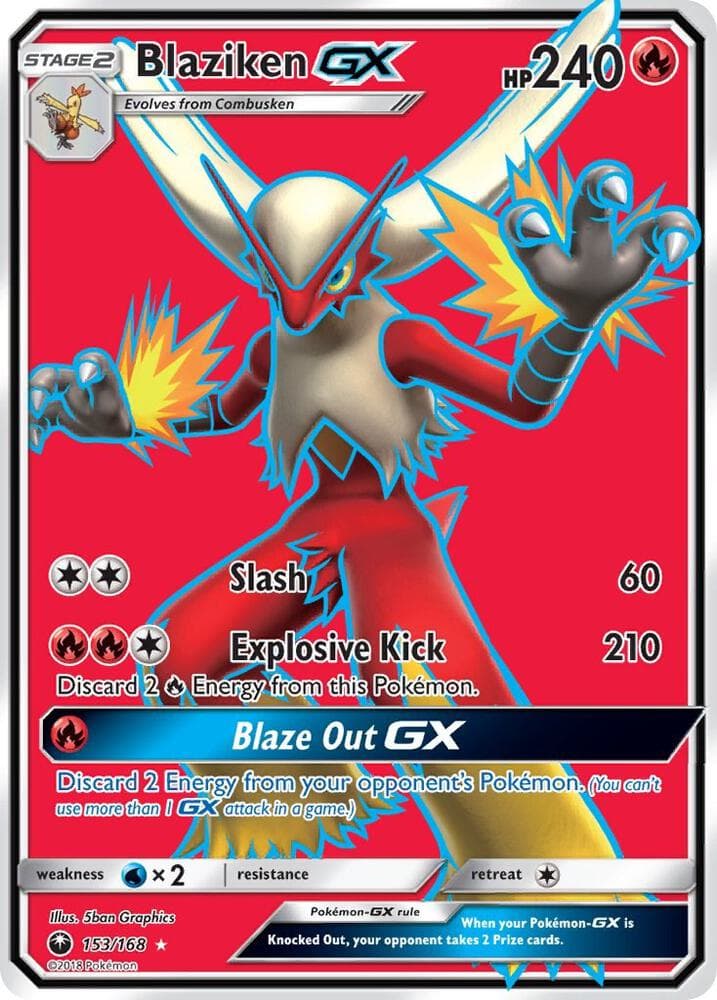 Blaziken GX Full Art