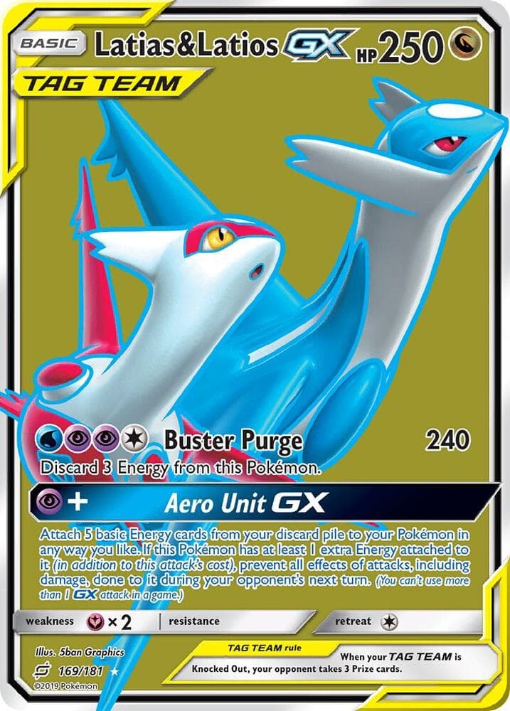 Latias and Latios GX Full Art