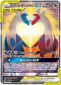 Latias and Latios GX Alternate Full Art