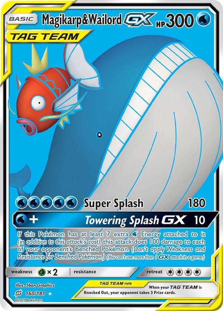 Magikarp and Wailord GX Full Art