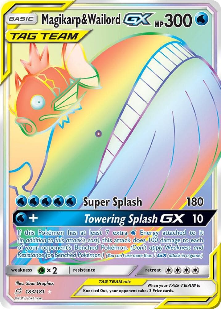 Magikarp and Wailord GX Secret