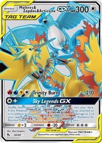 Moltres and Zapdos and Articuno GX Full Art