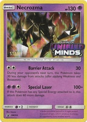 Necrozma SM204 Prerelease Staff