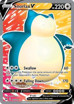 Snorlax V Full Art