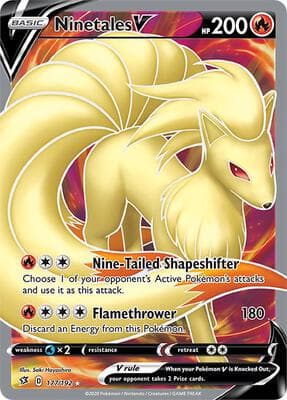 Ninetales V Full Art