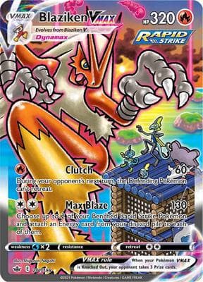 Blaziken VMAX Alternate Art Secret