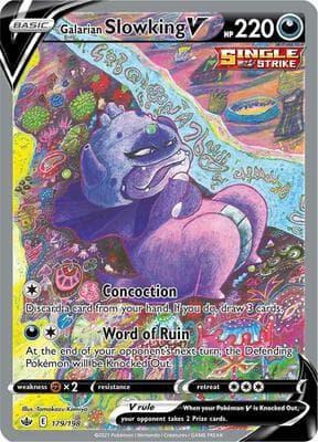 Galarian Slowking V Alternate Full Art