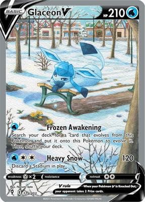 Glaceon V Alternate Full Art