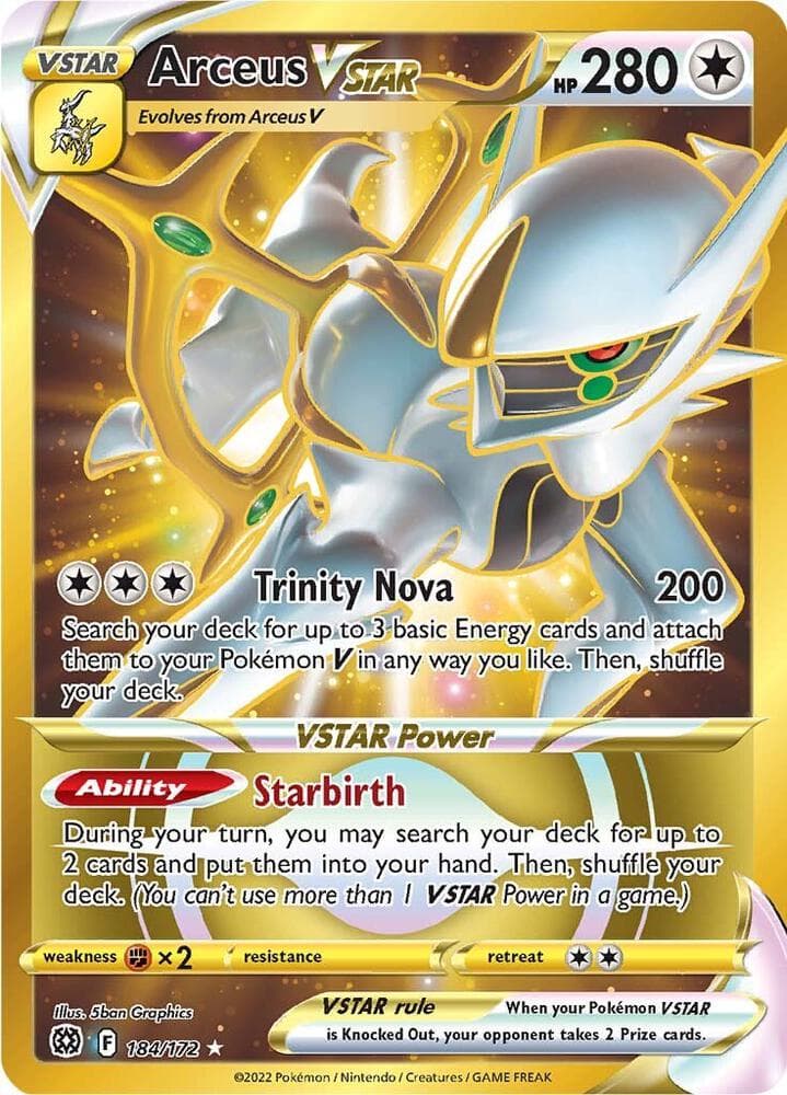 Arceus VSTAR Secret 184