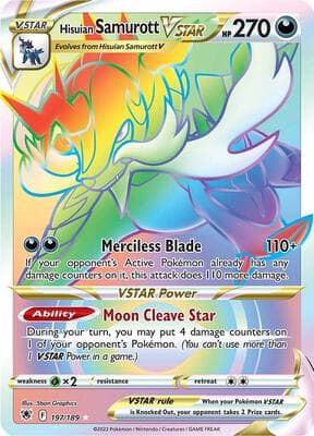 Hisuian Samurott VSTAR Secret