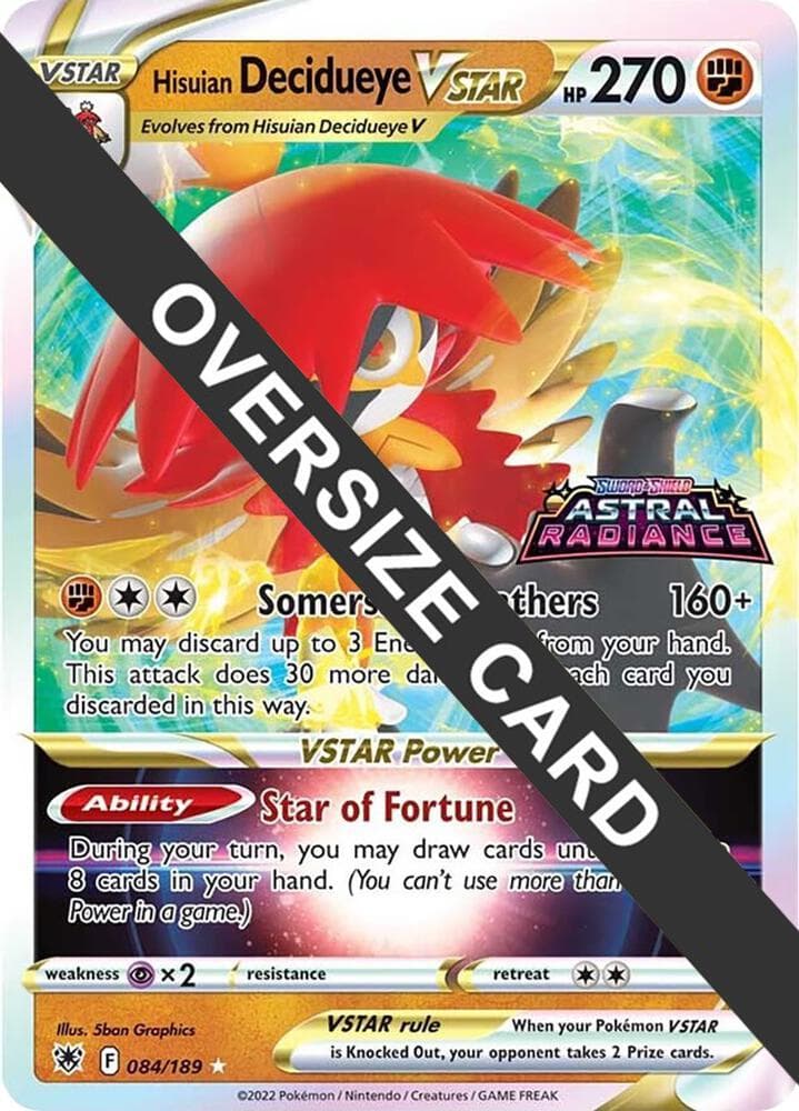 Hisuian Decidueye VSTAR 084 189
