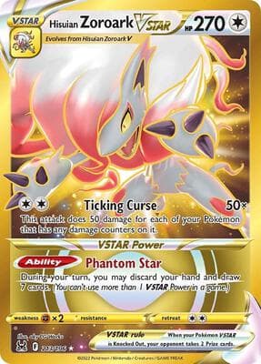 Hisuian Zoroark VSTAR 213 Secret