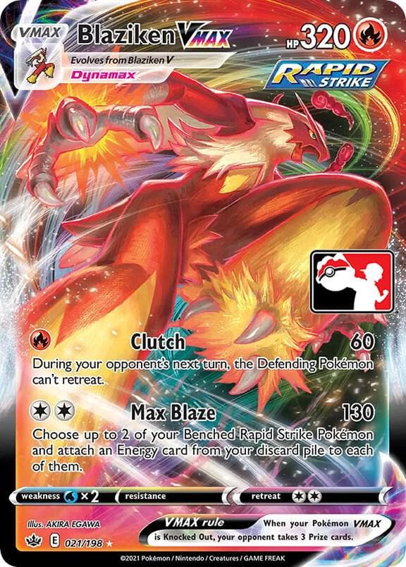 Blaziken VMAX 021 198