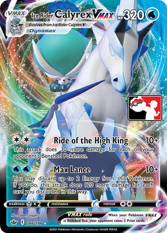 Ice Rider Calyrex VMAX 046 198