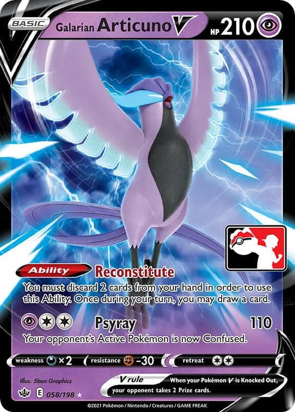Galarian Articuno V 058 198