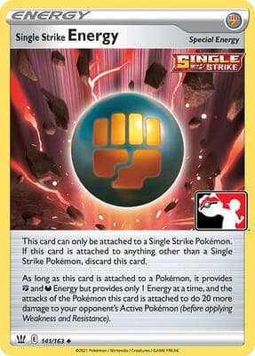 Single Strike Energy 141 163
