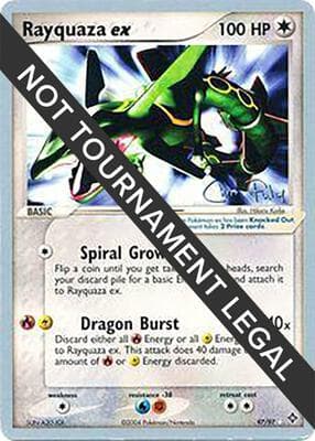 Rayquaza ex 2004 Chris Fulop