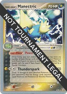 Team Aquas Manectric 2004 Chris Fulop
