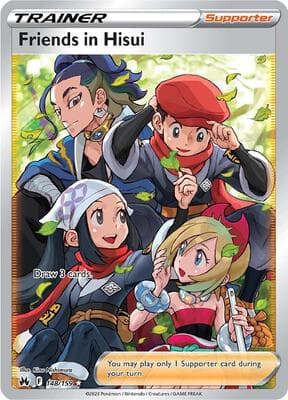Friends in Hisui Full Art