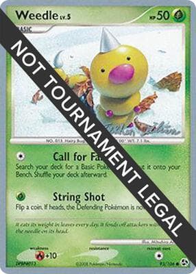 Weedle 2009 Stephen Silvestro