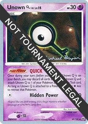 Unown Q 2010 Mychael Bryan