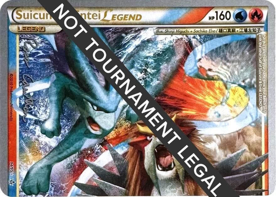 Suicune and Entei LEGEND 94 2011 Ross Cawthon