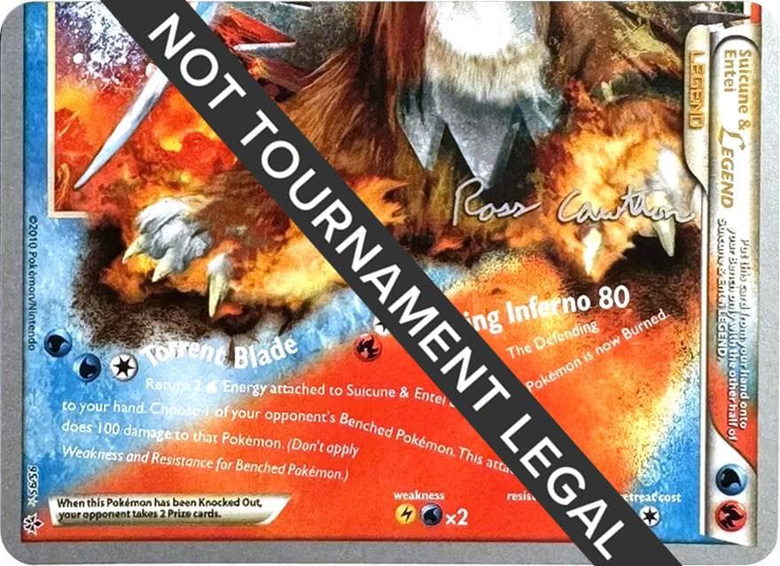 Suicune and Entei Legend LEGEND 95 2011 Ross Cawthon