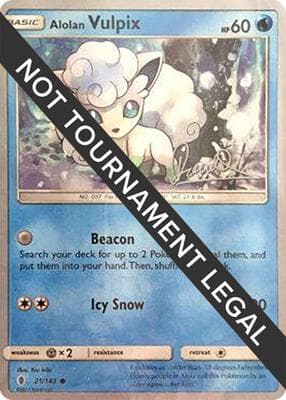Alolan Vulpix 2017 Diego Cassiraga