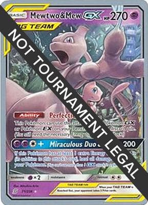 Mewtwo and Mew GX 2019 Henry Brand