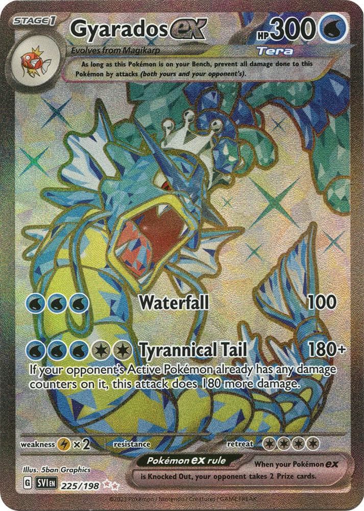 Gyarados ex 225 198