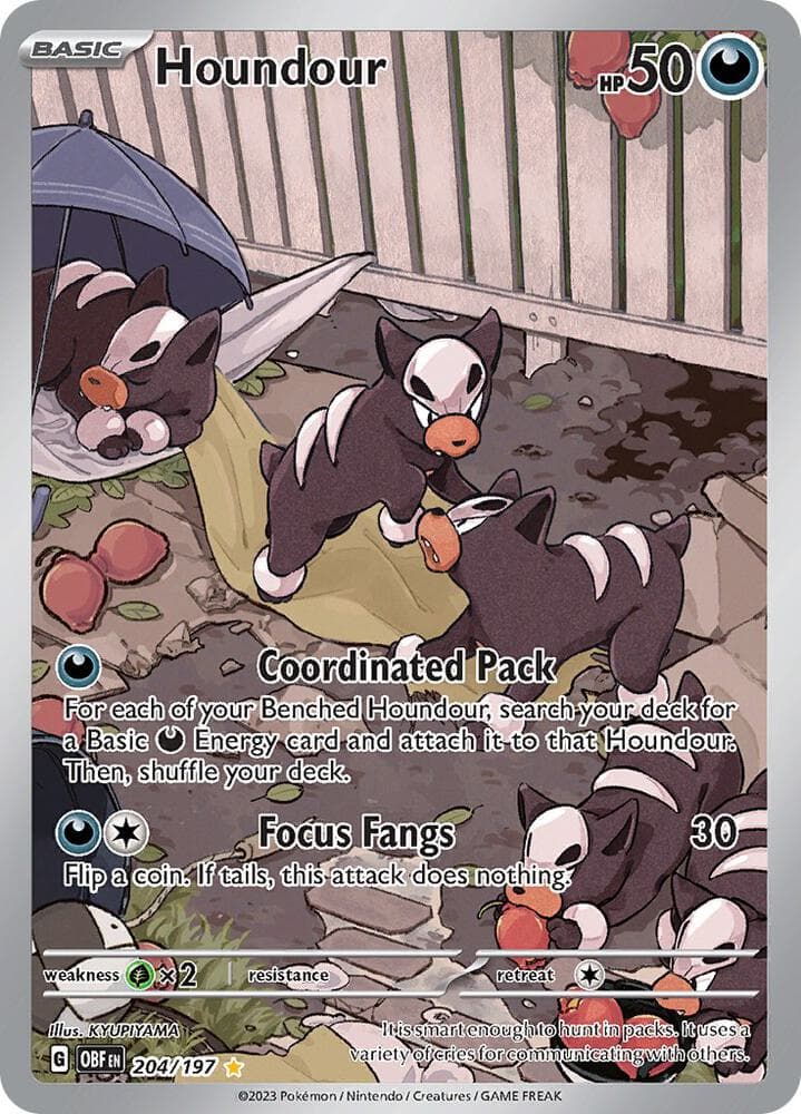 Houndour 204 197