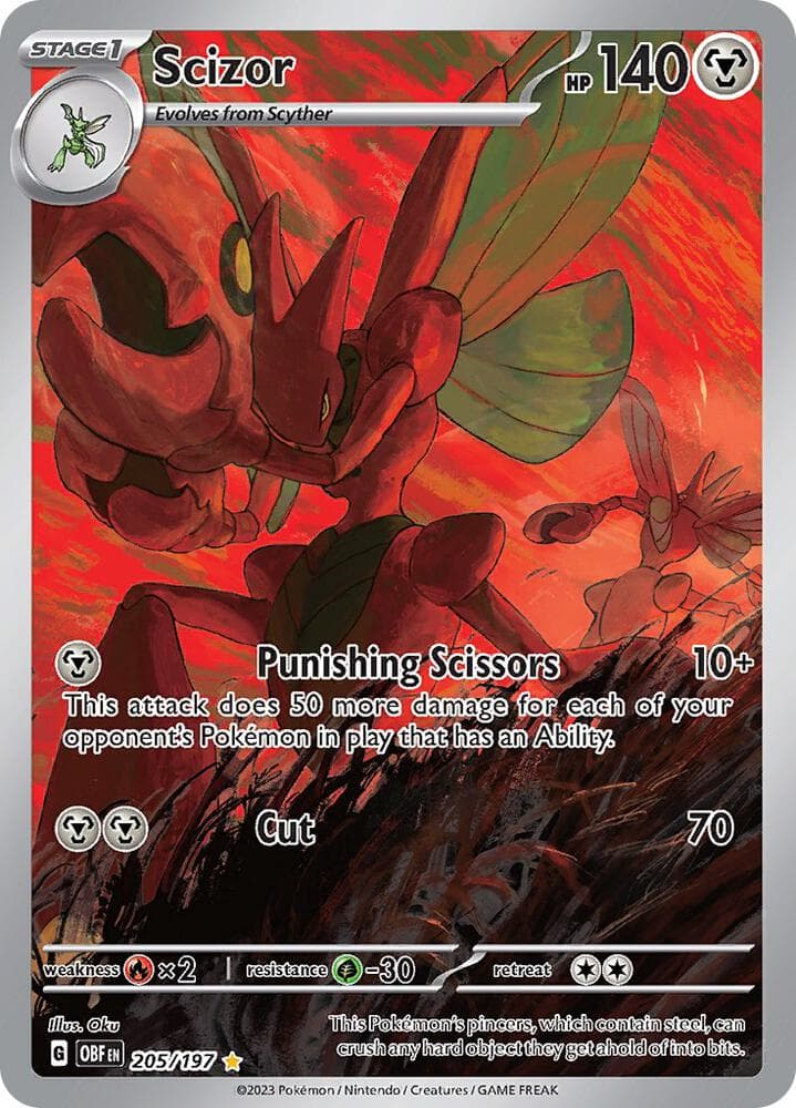 Scizor 205 197