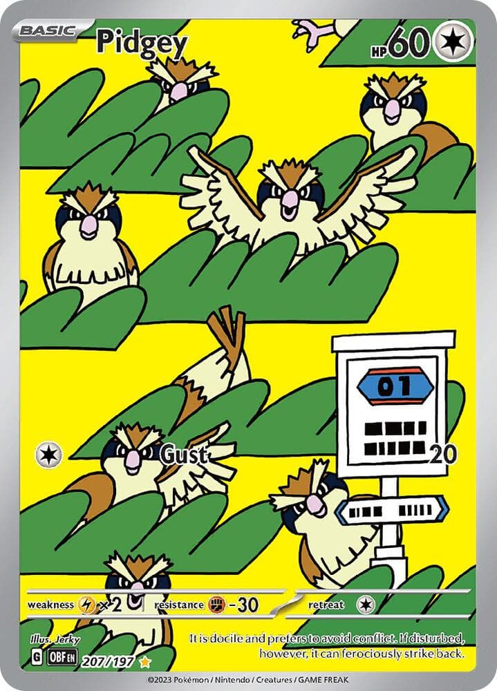 Pidgey 207 197
