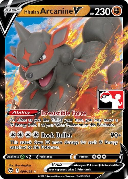 Hisuian Arcanine V 090 195