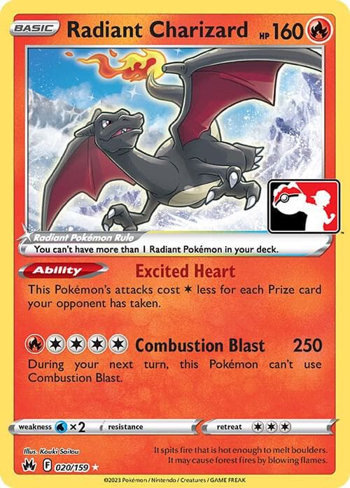 Radiant Charizard 020 159