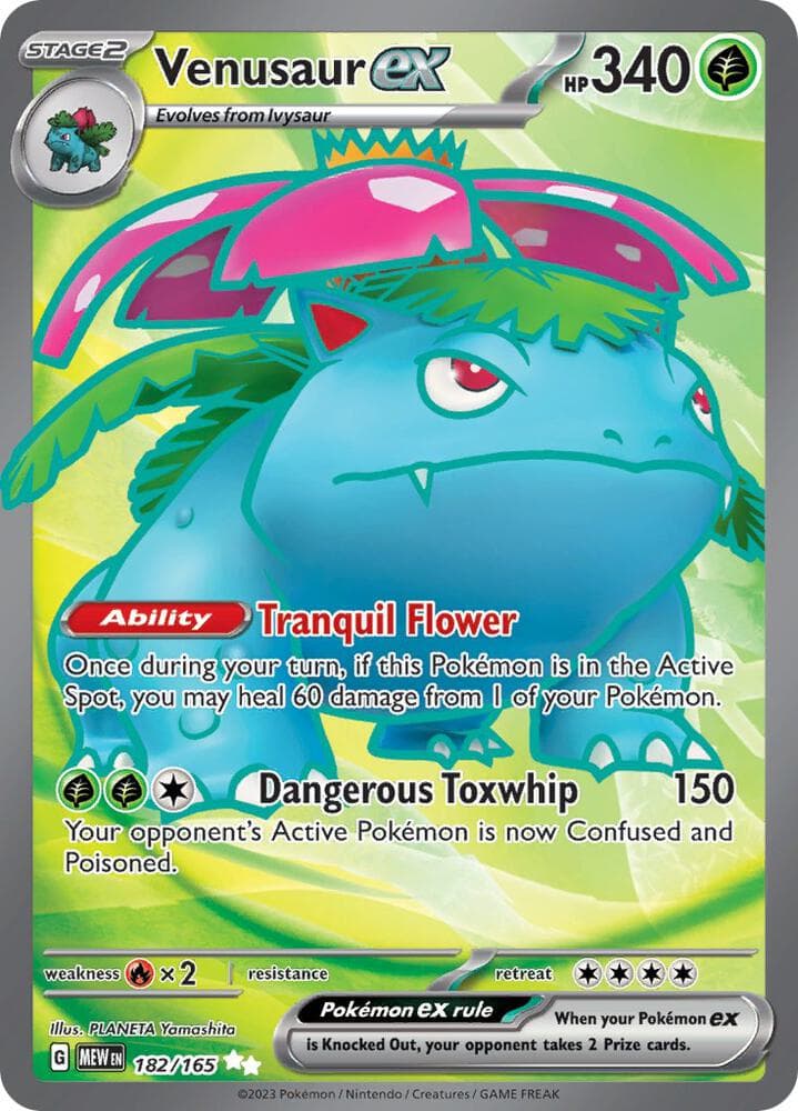 Venusaur ex 182 165