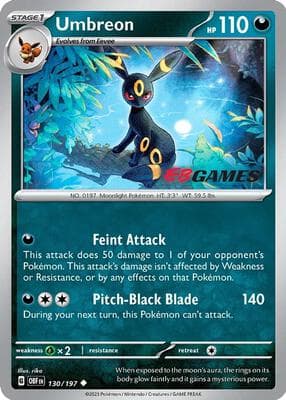 Umbreon 130 197 EBGames Exclusive