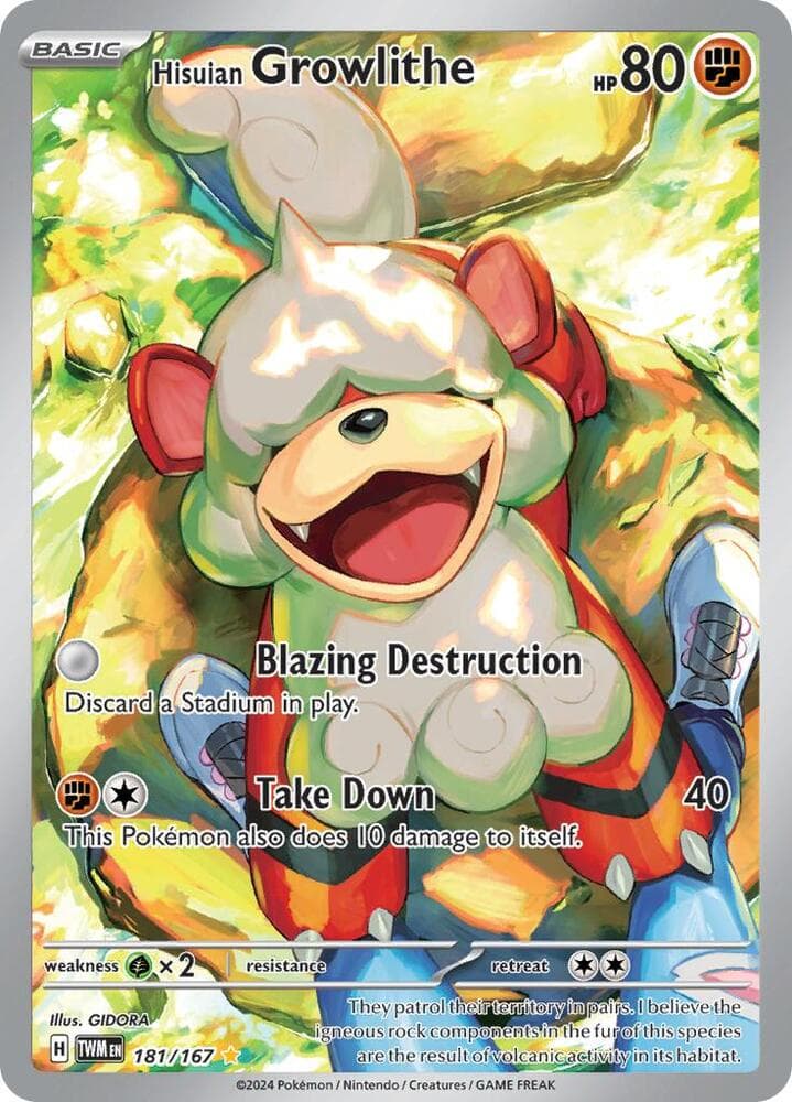 Hisuian Growlithe 181 167