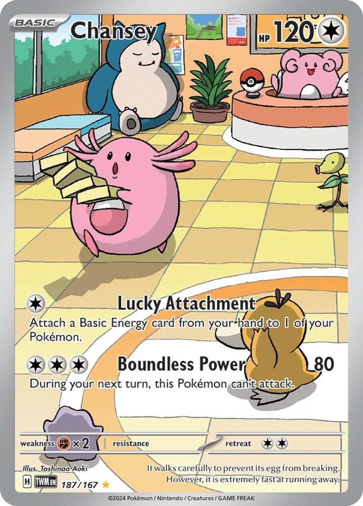Chansey 187 167